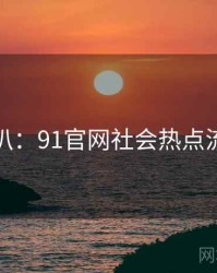 独家深扒：91官网社会热点流量密码