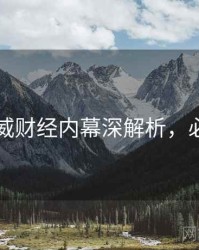 91网权威财经内幕深解析，必看指南