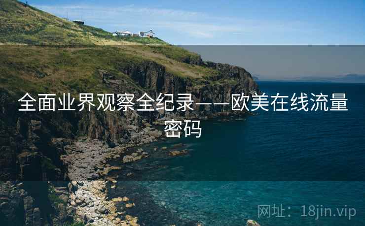 全面业界观察全纪录——欧美在线流量密码 全面业界观察全纪录——欧美在线流量密码